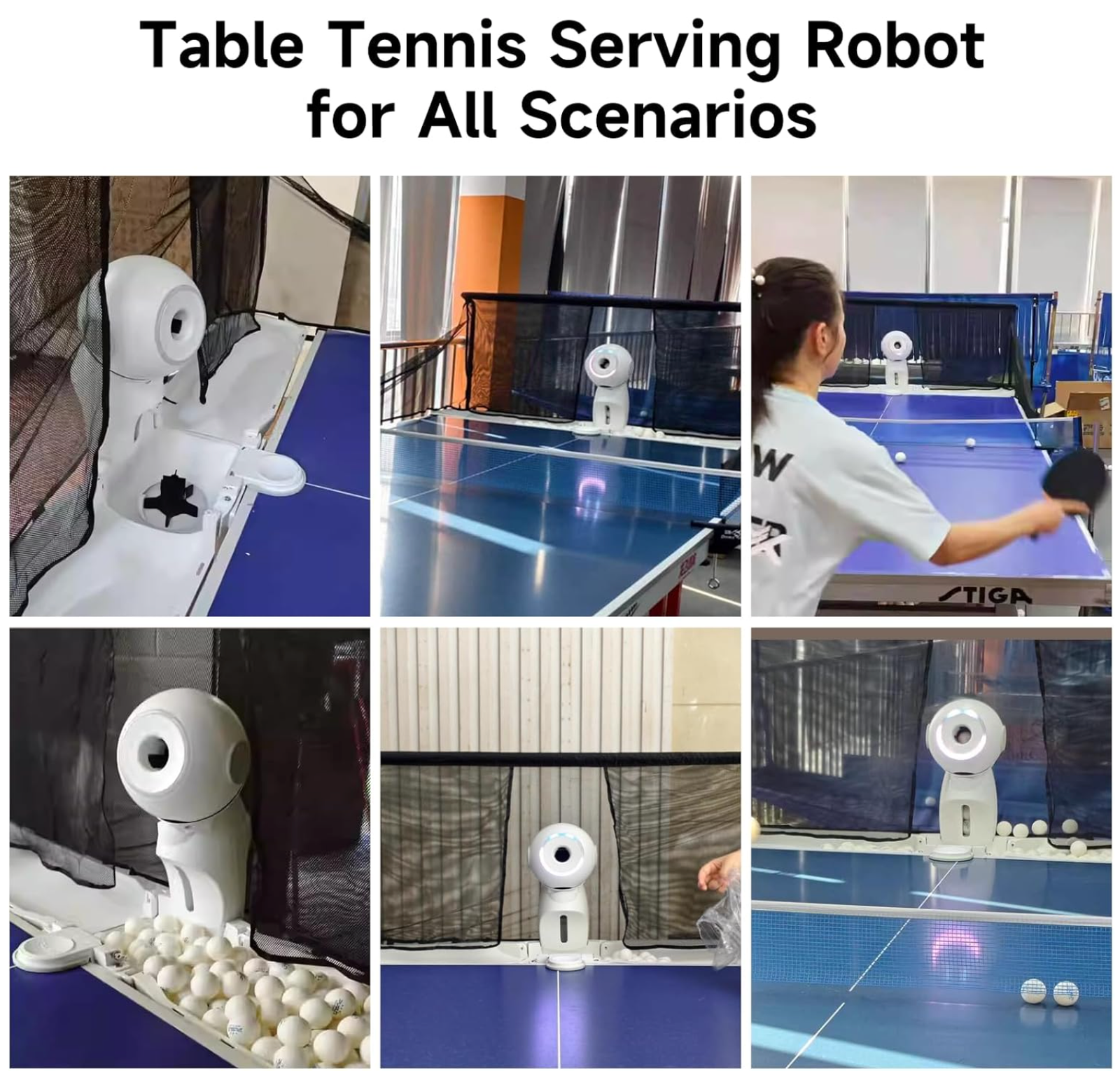 PUSUN DORA PRO Table Tennis Robot - Image 4